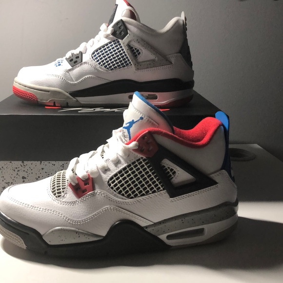 Jordan 4 what the - Picture 2 of 4